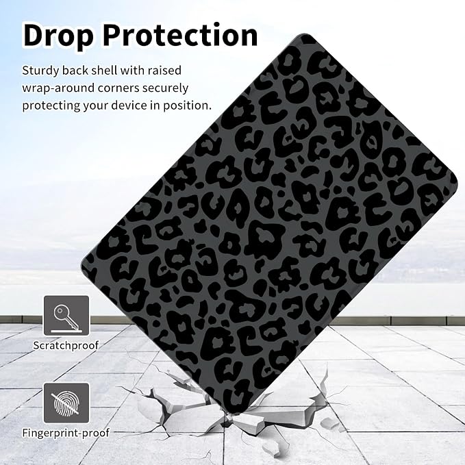 Green Black Leopard Print