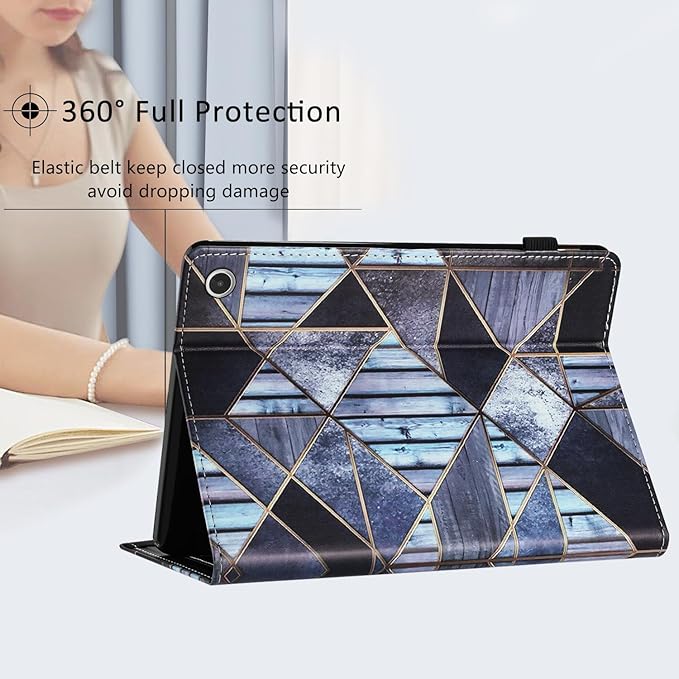 Case for Amazon Kindle Fire Max 11 Tablet (13th Generation2023 Release) 11 with Pencil Holder &amp Folio Stand Magnetic Slim Smart PU Leather Shockproof Cover [Auto Sleep Wake] Tree Marble
