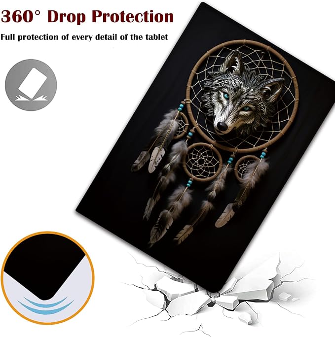 Wolf Dream Catcher