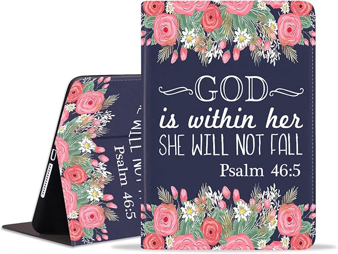 Floral Quote Bible Verses Psalm 46:5