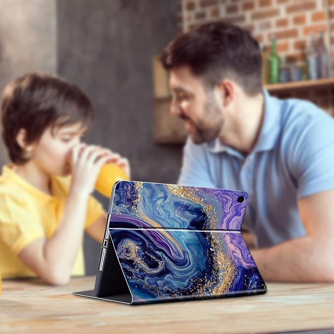 Purple Blue Marble