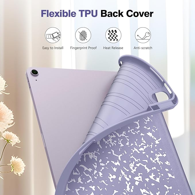 composition book lilac