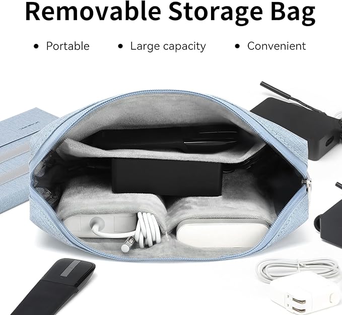 Omnpak Microsoft Surface Pro 11/10/9 Case Lightweight Protective Multiple Angle Stylus Holder Designed for Surface 11th Edition AI 2024/Pro 9 5G 13 2022 Compatible with Type Cover Keyboard