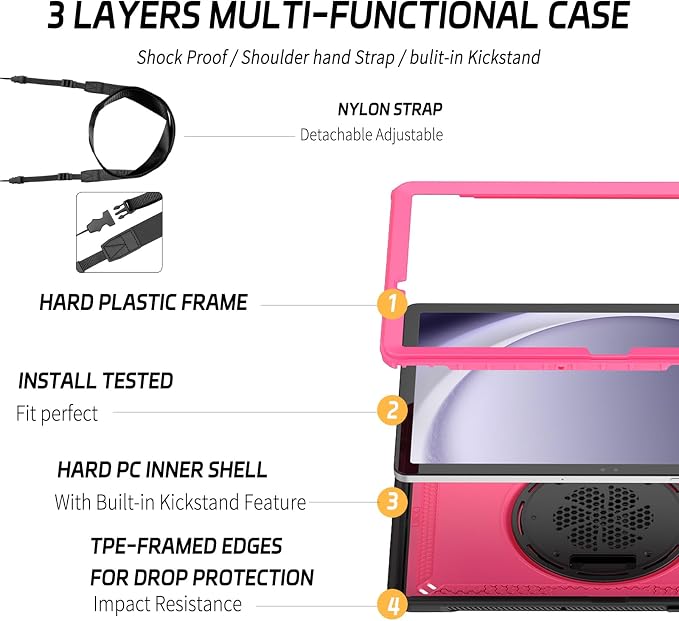 rose-slim hard case