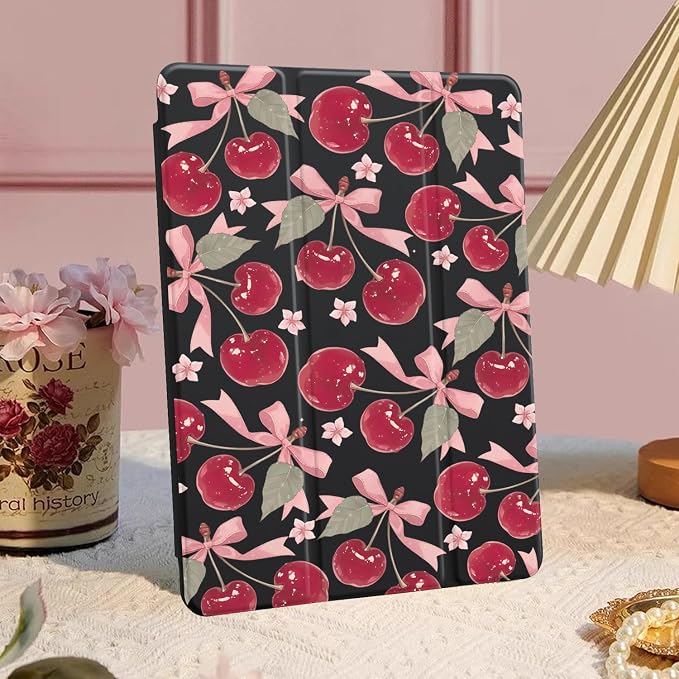 black pink cherry bow 001