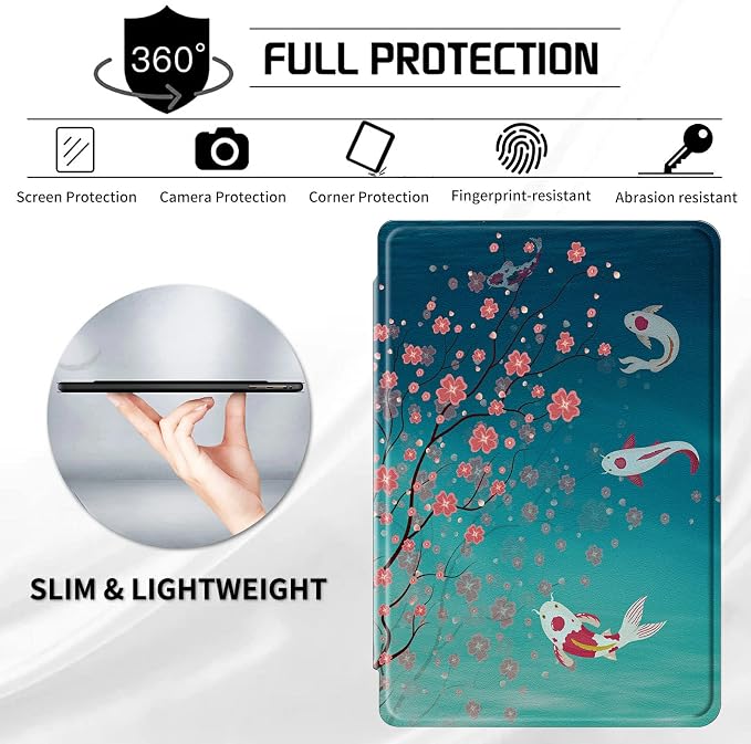 Cherry Blossom and Fish