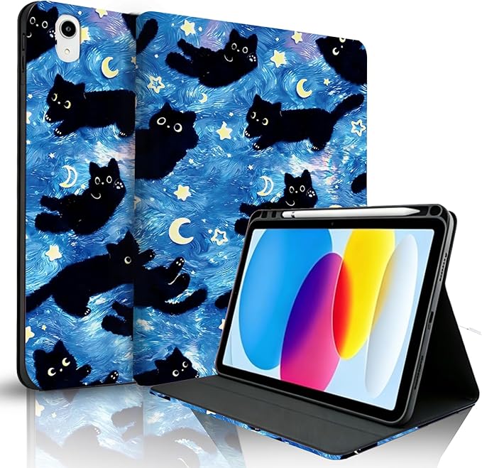 Blue-Black Cat