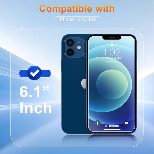 2 Pack matte privacy Screen Protector for iPhone 12/12 pro-ccc
