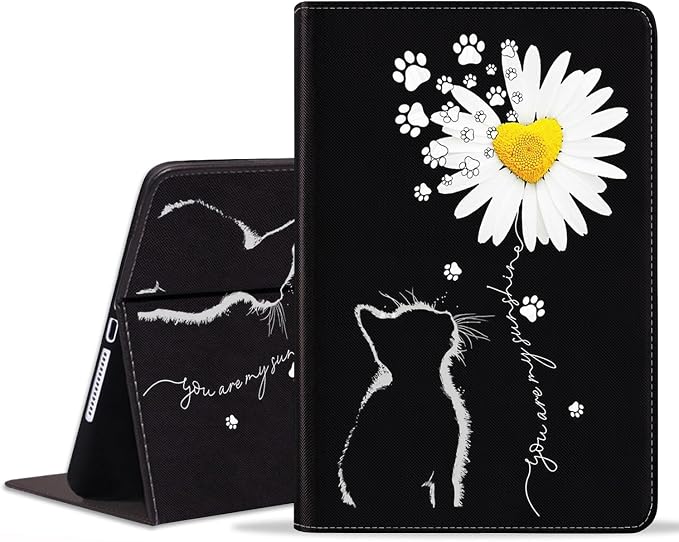 Cat and Daisy Flower