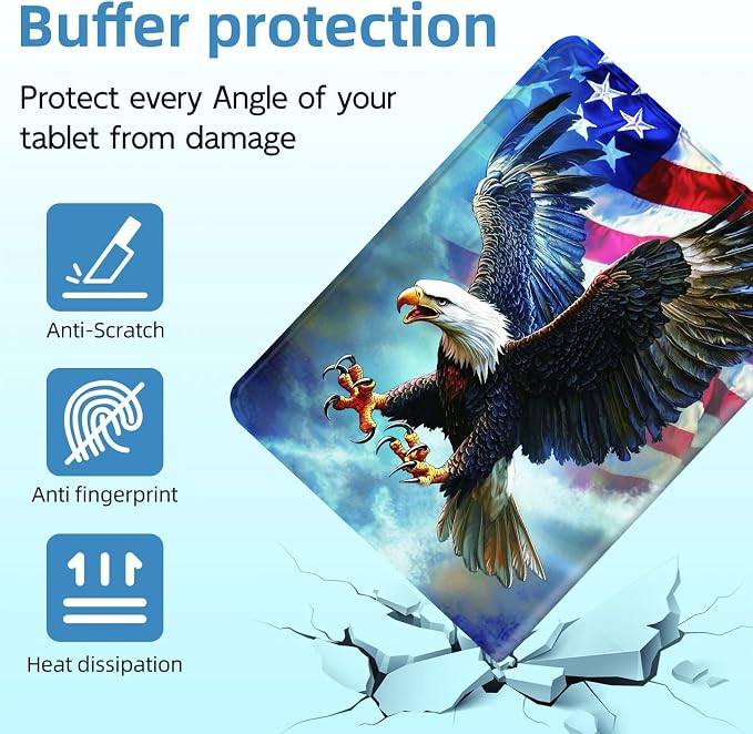 American flag Eagle