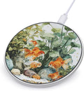 Aquarium Life Fast Portable Charger 10W Funny Graphic Phone Charging Pad with USB Cable