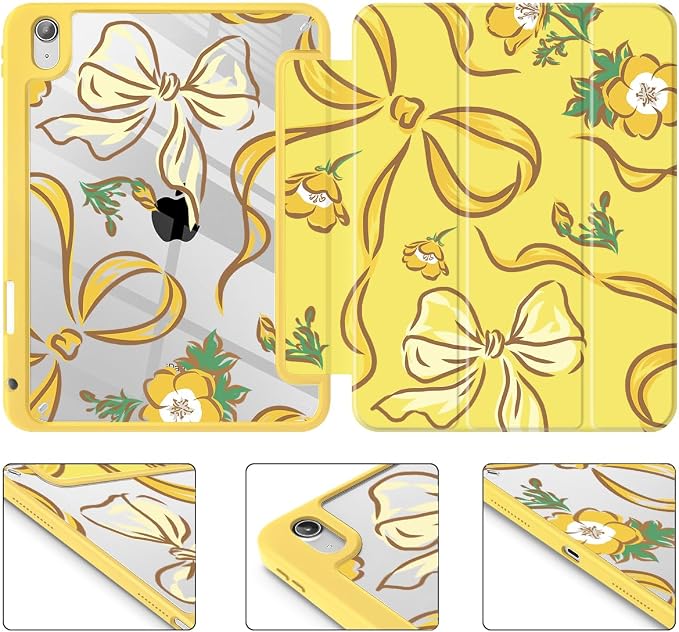 Flowers-Bows-Yellow