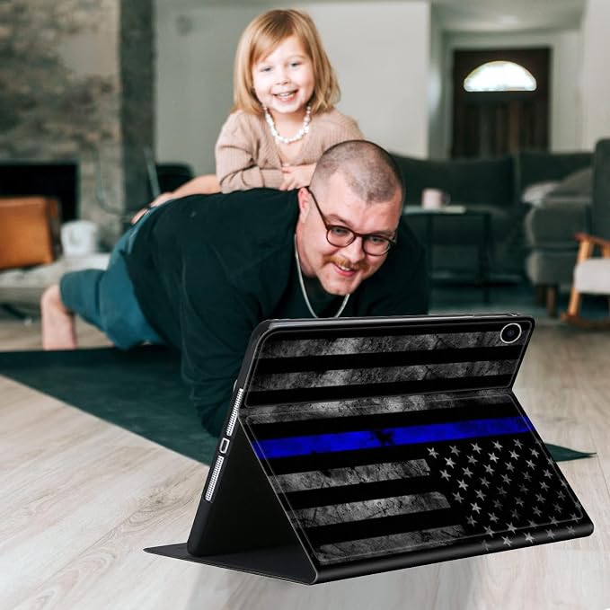 Blue Line American Police Flag