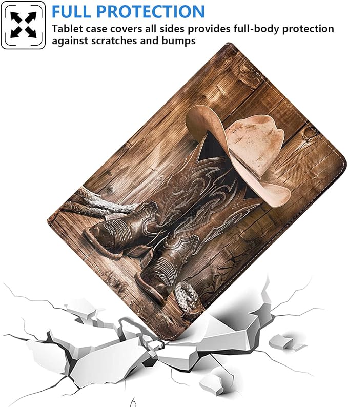 Western Cowboy Equipment Boots and Hat