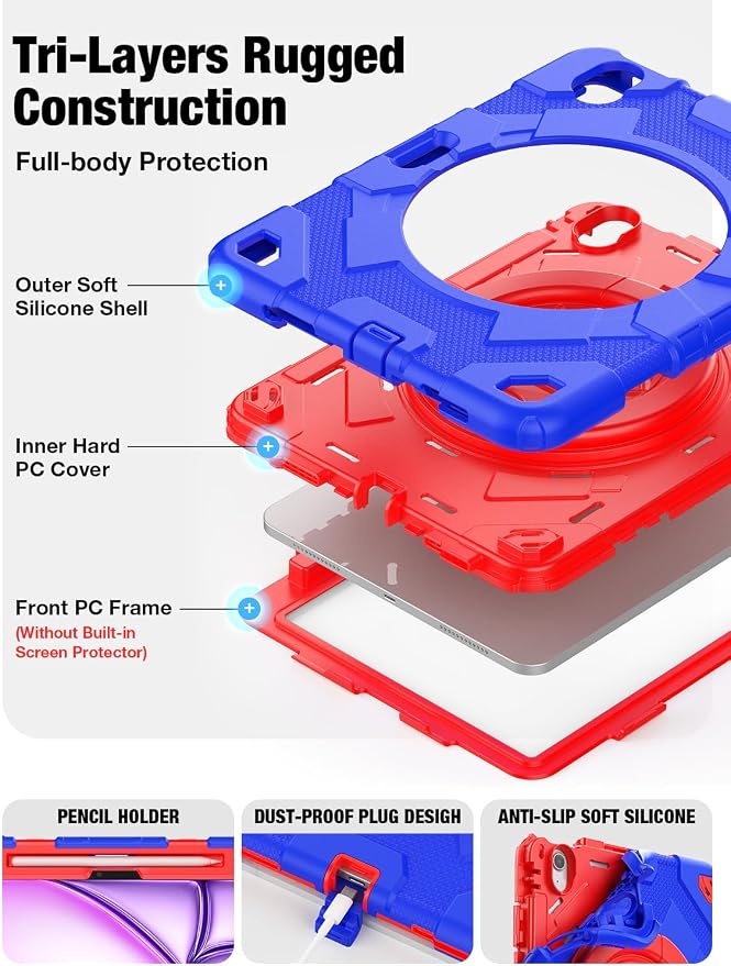 08-Red+blue (Silicone)