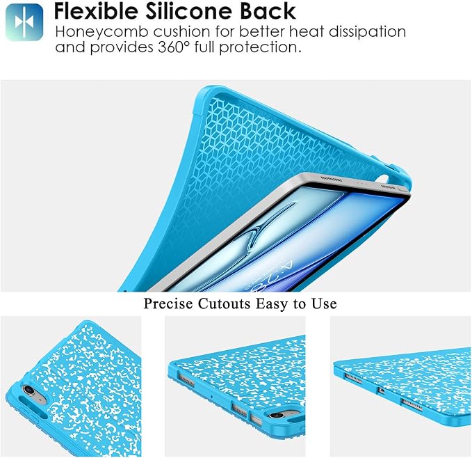 A-Composition Book Sky Blue