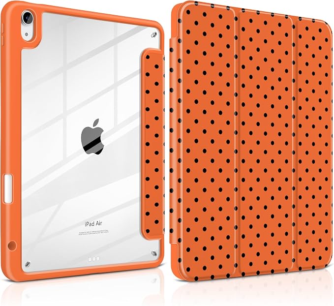 Orange polka dot
