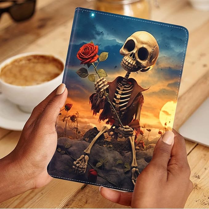 Funny Skull and Rose