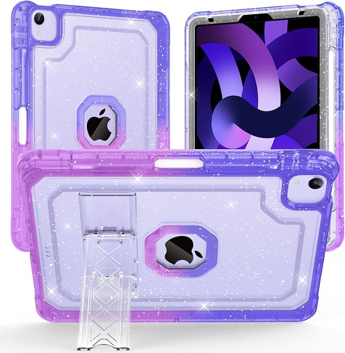 Blue to Purple Glitter