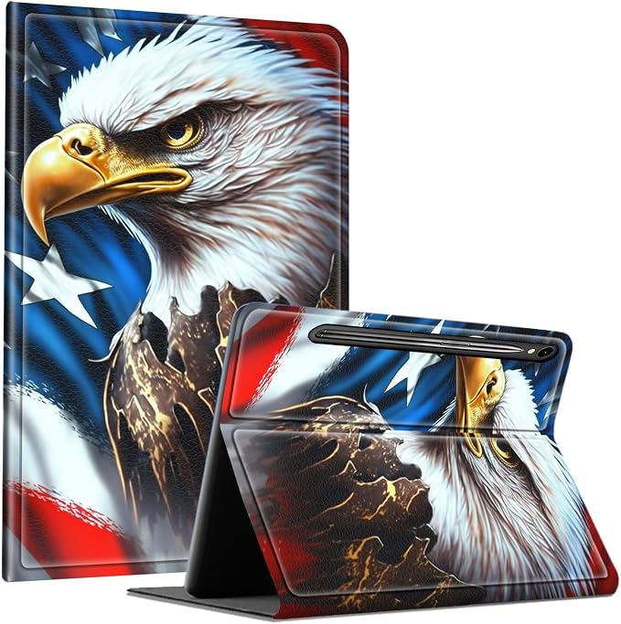 Bald Eagle USA Flag