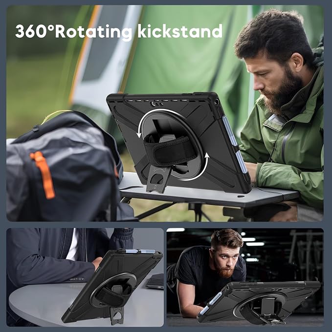 Surface Pro7+/7/6/5/4 Case-Black