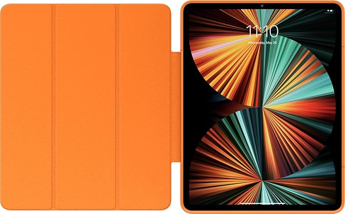 OtterBox - Symmetry Series 360 Elite Case for 12.9 iPad Pro 1st/2nd/3rd/4th/5th/6th Gen - Scratch-Resistant Tablet Case with Folio and Apple Pencil Holder (Vitamin C)
