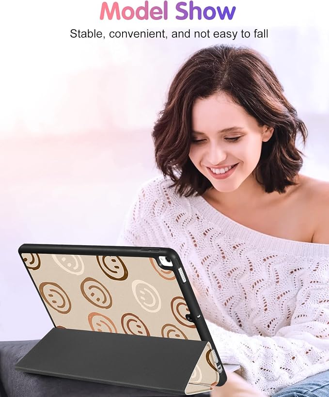 2-for iPad 9/8/7th-Color Smile