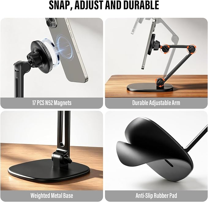 Black - Magnetic Stand