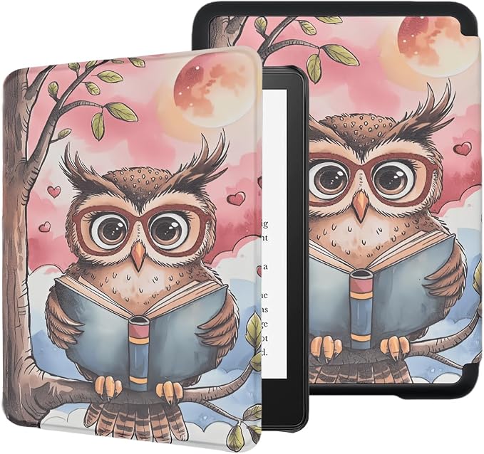 Owl Reading Books