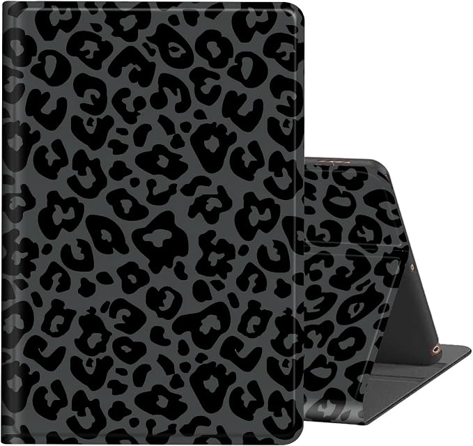Green Black Leopard Print