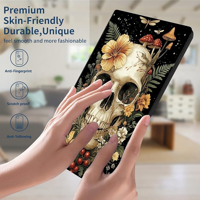 Flower Art Skull