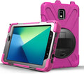 Case for Samsung Galaxy Tab Active 2 8.0 T390 T395 T397 Military Grade [15 ft Drop Tested] Full-Body Shockproof Protective Cover with 360° Rotation Stand Hand Strap &amp Pencil Holder