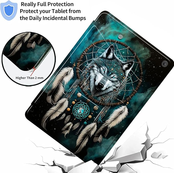 Dream Catcher Wolf