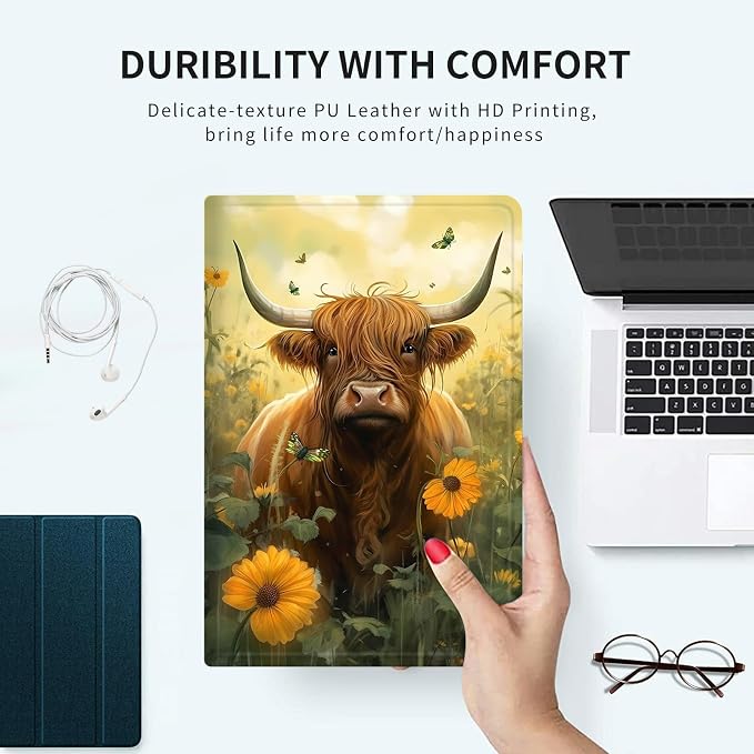 Art Highland Cow