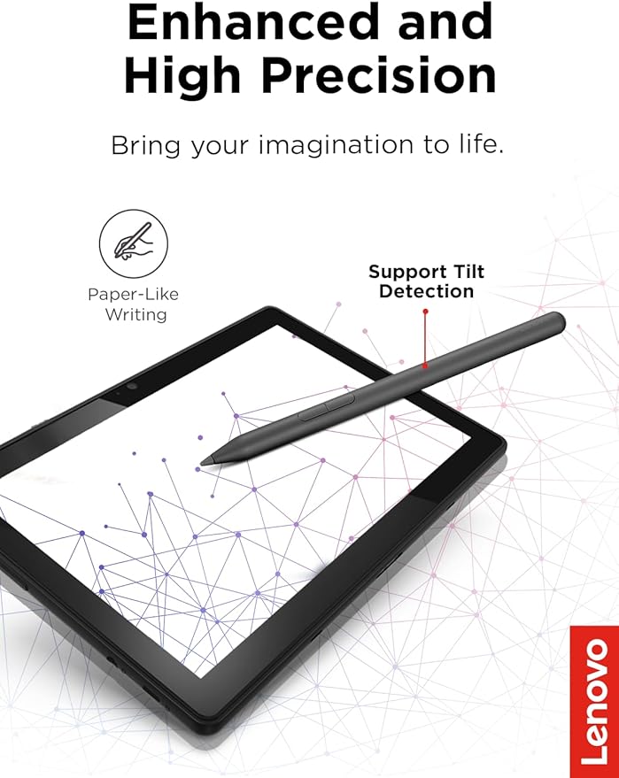 Lenovo Yoga Pen Rechargeable Stylus for Lenovo Yoga ThinkPad ThinkBook and Chrome USB-C Charging Magnetic Attachment Replaceable Nib Multi-Protocol Support Smooth Writing Experience