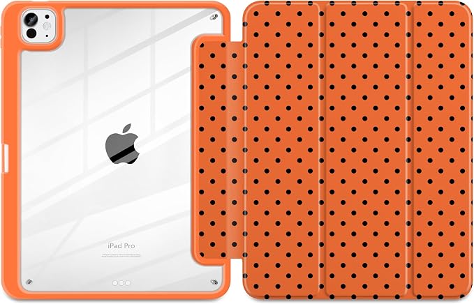 Orange polka dot