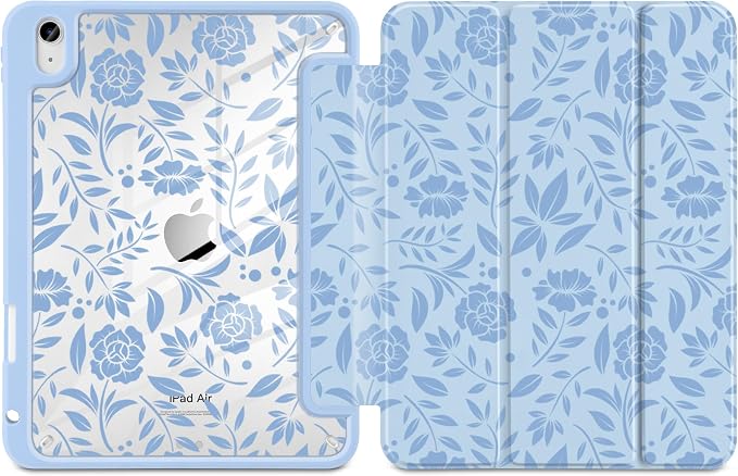 Vintage Blue Floral