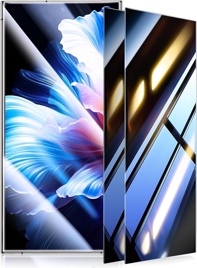 UltraGlass TOP 9H+ Armor for Samsung Galaxy S26+ Plus Privacy Screen Protector [NO.1 Military Grade Shatterproof] S26+ Plus Screen Protector Privacy Glass [100% Anti-Spy] Longest Durable 2 Pack
