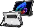 Omnpak Case for Microsoft Surface Pro 12 2025 Rugged Protective Cover with Pen Holder Removable Hand Strap &amp Shoulder Strap Multiple Angle Viewing
