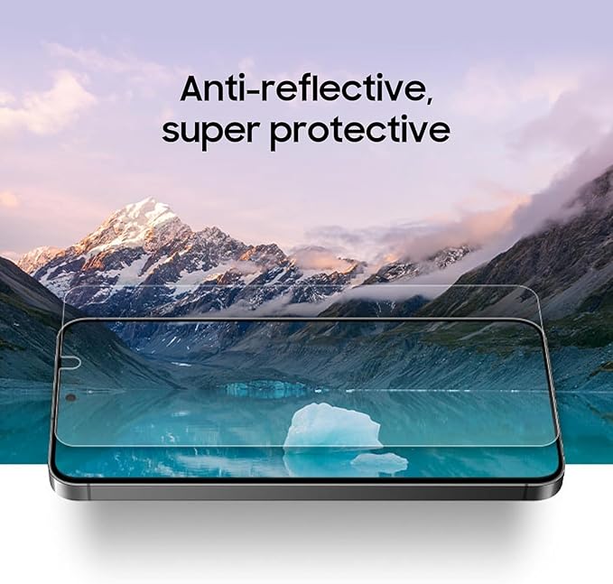 SAMSUNG Galaxy S24+ Plus Anti-Reflecting Phone Screen Protector Front Display Protective Film Shield Anti Scratch Protection Dustproof US Version EF-US926CTEGUS Transparent
