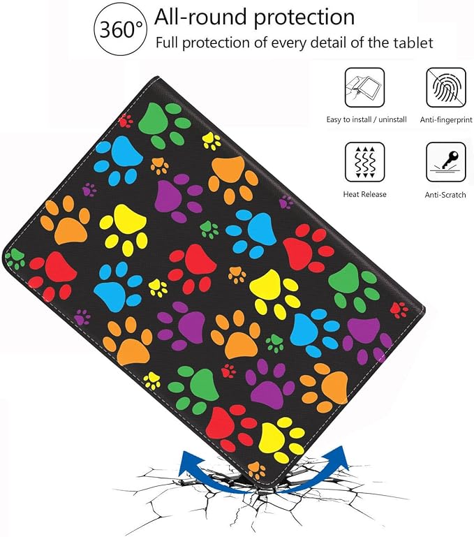 Multicolor Dog Paws