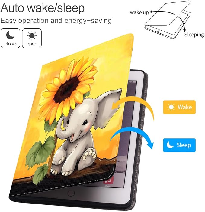 Elephant and Sunflower