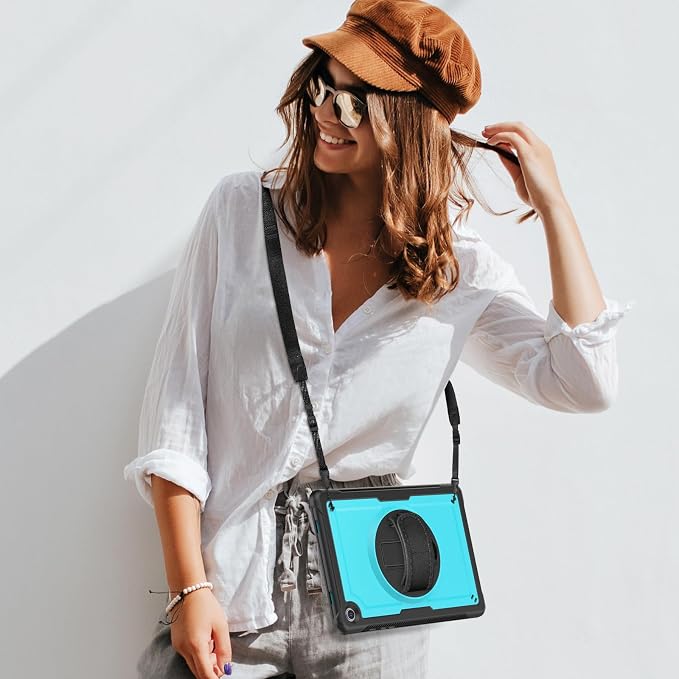 sky blue-slim hard case