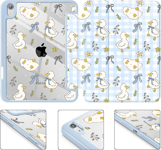 Duck & Bow Blue