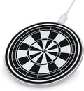 Darts Dartboard Fast Portable Charger 10W Funny Graphic Phone Charging Pad with USB Cable