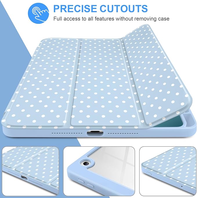 Blue white dot