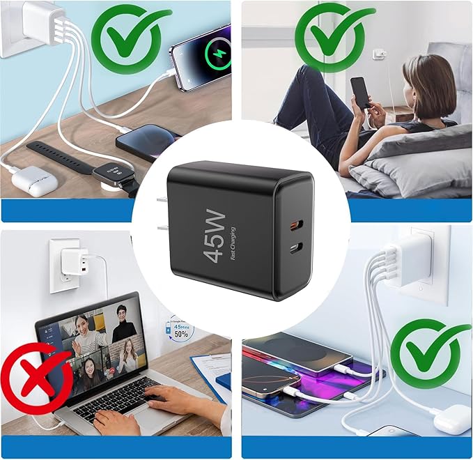 Black-45W Dual C