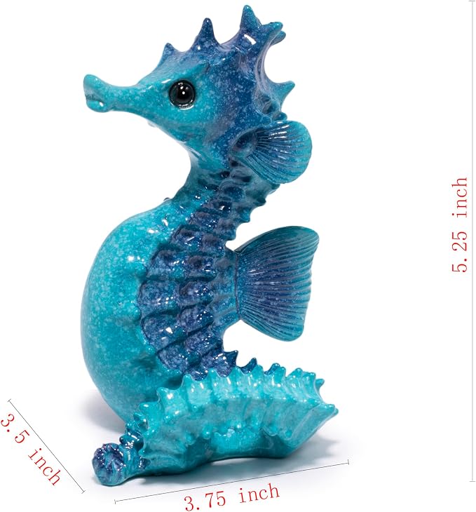 Blue-seahorse