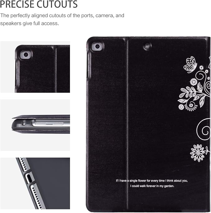 8 White Paisley