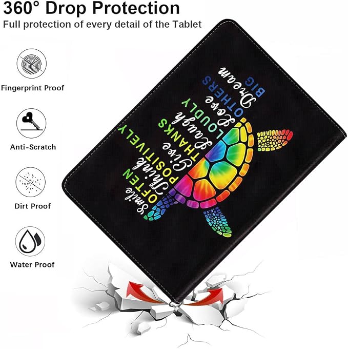 Colorful Sea Turtle Funny Words